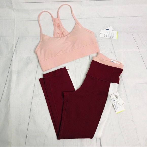 Old Navy Pants - Old Navy Set Crop High Rise Leggings + Sport Bra